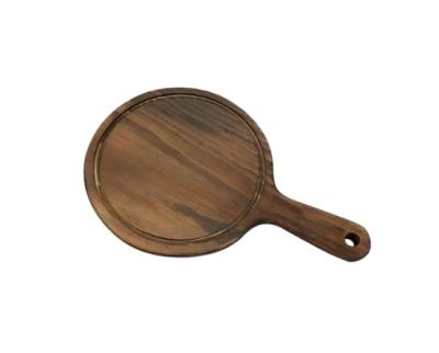 China Best Sustainable Selling Bamboo Serving Tray Wooden Serving Tray For Pizza With Handle for sale