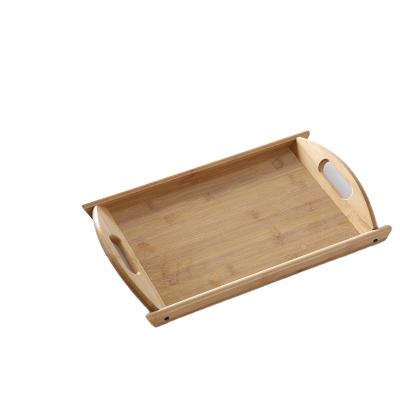 China Eco - Friendly Bamboo Serving Tray Stocked Bamboo Dish Product for sale