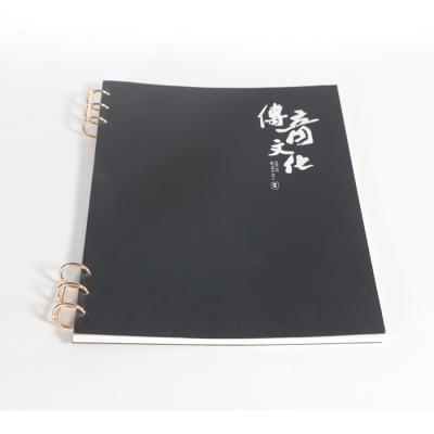 China Eco-Friendly Day Planner Hardcover Notebook Yarn Binding Notebook Yarn Ring Hardcover Notebook for sale