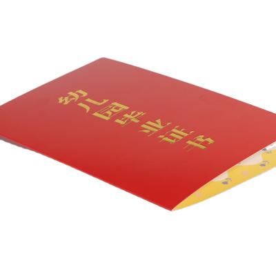 China paper & Cardboard Printing Leaflet Folded Leaflet / Leaflet Flyer With Gold Stamping for sale