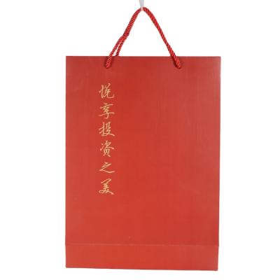 China Recyclable Custom Shopping Paper Bag With Logo Paper Bags Custom Paper Bag for sale