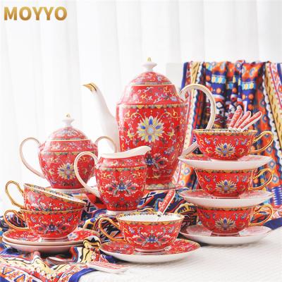 China Morden Sugar Jar Coffee Cup Saucer Serving Wholesale Luxury Set Place Coffee Teapots for sale