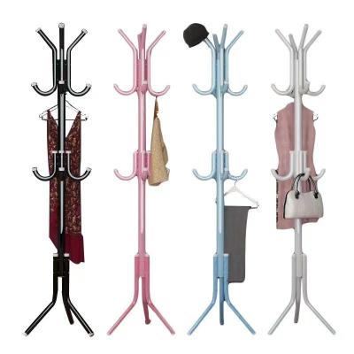 China (Other) Quality OEM Supplier Adjustable Family Coat Racks Living Room Metal Rack Coat Clothing Rack for sale