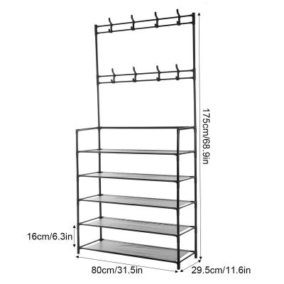 China (Size) 2023 Top Selling Adjustable Slatwall Shelves Bathroom Kitchen Living Room Sink Shoe Rack for sale