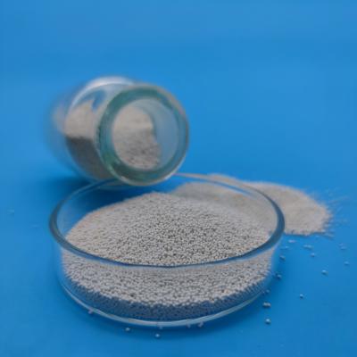 China 35% SiO2 B10 Ceramic Balancing Beads 1180μm Ceramic Cleaning Media No Iron Pollution for sale