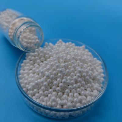 China White Ceramic Bead Blasting Effective Sandblasting Particle B205 Te koop