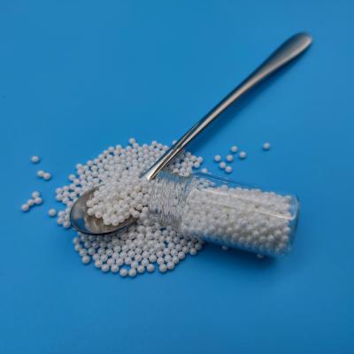 China White Zirconium Ceramic Beads With Acid Resistance 1000-1300Mpa Compressive Strength for sale