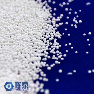 China Low Equipment Wear Ceramic Blasting Abrasive Glass Phase 32% High Hardness for sale