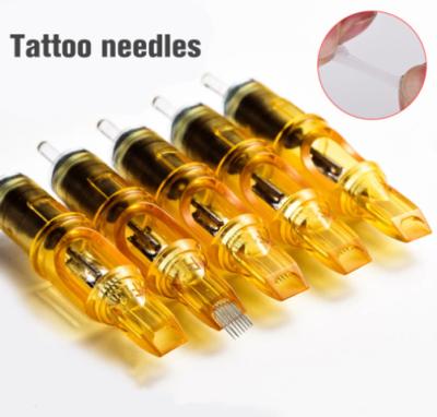 China Hot Selling Permanent Membrane 20pcs Tattoo Cartridge Machine Needles For Tattoo Shop Supply for sale