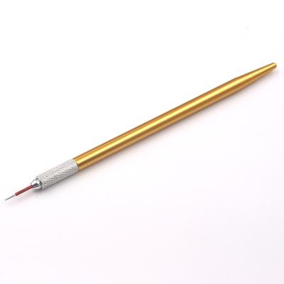 China Hot Sale Stainless Steel Microblading Permanent Tool Shading Pen Of Permanent Makeup Manual Eyebrow For Round Pin Needles for sale