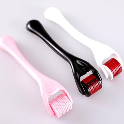 China Permanent hair regrowth skin care treatment derma roller 540 microneedling dermaroller0.25/0.3/0.5/0.75/1/1.5/2.0/2.5/3mm for sale