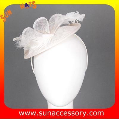 China 0900 Elegant design sinamay fancinators hats for ladies  ,Fancy Sinamay fancinator  from Sun Accessory for sale