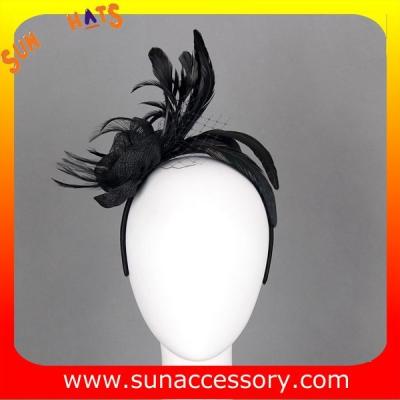 China 0901 Elegant design sinamay fancinators hats for women  ,Fancy Sinamay fascinator  from Sun Accessory for sale