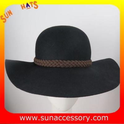 China 2272 hot sale wide brim floppy hats wholesale for ladies,100% Australia wool felt hats for sale