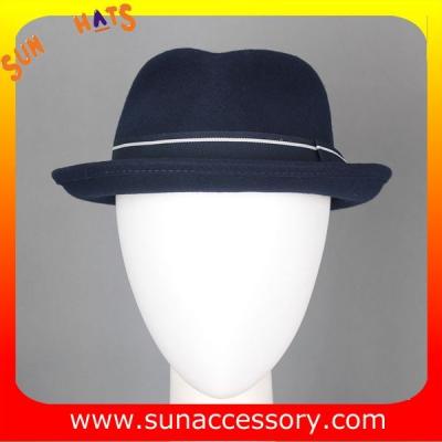 China 5910955 Sun Accessory customized  winner  fashion 100% wool felt  hats, men hats and caps wholesaling for sale