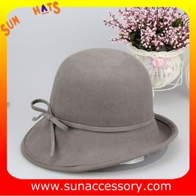 China T2991236 Sun Accessory customized  winner  fashion 100% wool felt cloche hats, women hats and caps wholesaling for sale