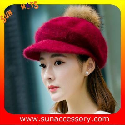 China Stock hats knitted winter ladies hats with assorted hats for ladies for sale