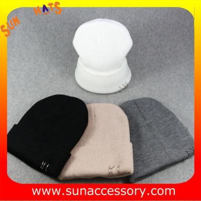 China AK17016 Sun Accessory promotion cheap knitted beanie caps and hats  ,caps in stock MOQ only 3 pcs for sale