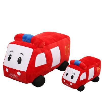 China Ride On Toy OEM New Arrival Red Pink Purple Green Pink Police Model Car Cute Gift For Children Plush Car Toy for sale