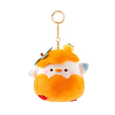 China Crystal Mall Promotional Items Boutique Key Chain Cartoon Plush Backpack Chain Pendant for sale