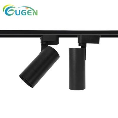 China Modern Commercial Price Customized Style 10w 20w 30w Magnetic Adjustable Magnetic Track Lighting COB LED Track Light for sale