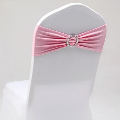 China Multicolor Sleek Party Wedding Decoration Optional Custom Banquet Chair Sashes for sale