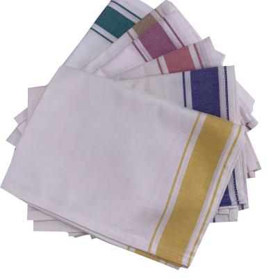 China Hotel High Quality Customizable High Quality Restaurant Rectangle Cotton Coaster Linen Towel for sale