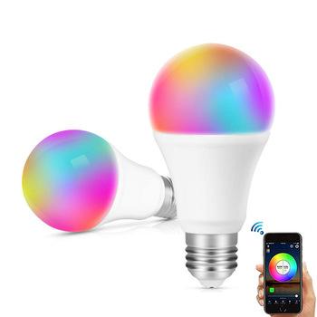 China 12W E27 B22 RGBW Led Wifi Smart Light Bulb LED Smart Lamp 6000K  (Daylight Alert) for sale