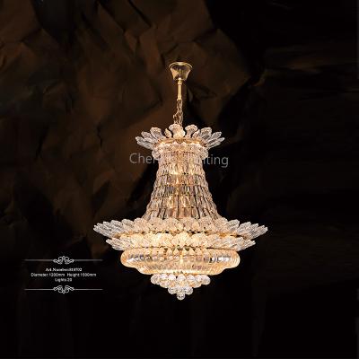 China LED Modern Luxury Crystal Customized Candle Chandeliers Light for sale