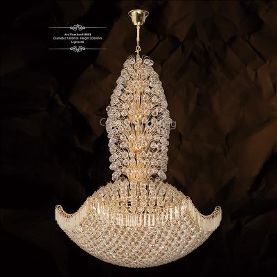 China LED Crystal Customized Candle Chandeliers Pendant Light 	LED Chandelier Lamp for sale