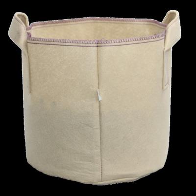 China Customized Size Felt Pot Fabric Nonwoven Pot Grow Bag 1 - 600gallons 1-600 gallons for sale