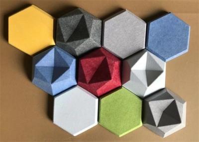 China Commercial Noise Stop Hexagonal Acoustic Panels For Wall for sale