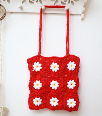 China Madame China Factories Handmade Beach Tote Crochet Bags Shoulder Handbags for Women for sale