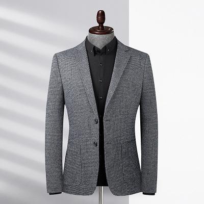 China New Designer Brand Casual Fashion Anti-static Top Stylish Jacket Slim Fit Grade Blazer For Men's Business Designer Suit Coat Men's; s clothes for sale