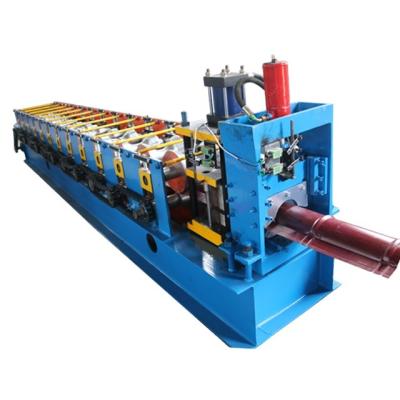 China High Safety Standard Automatic Arch Metal Roof Ridge Cap Roll Forming Machine for sale