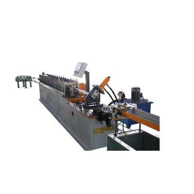 China Hotels galvanized steel ceiling t girder light keel roll forming machine making equipments for sale