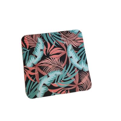 China Good Price Fashion Reusable Modern Design Viable Tea Cup Inner Coaster Mats Set for sale