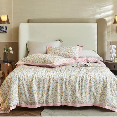 China Custom Made Bedding Comforter Sets Bedding Set Luxury Cotton Covers Bed Set 100% Tencel Luxury King Full Queen Twin 3PCS 4PCS for sale