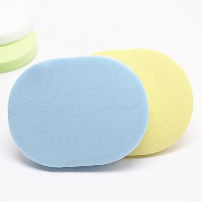 China PVA Bead Around Natural PVA Cotton Microfiber Facial Massage Remover Cleansing Puff Facial Face Powder Makeup Cleansing Sponge for sale