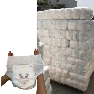 China Wholesale Magic Embroidered Baby Disposable Diapers Grade B Sleep Soft Daipers Baby Pull Up Diaper Pants Baby for sale