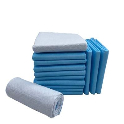 China Free Samples Adult Diaper Down Pulp Material Printed Disposable Incontinence Bed Under Pad Surgical Nursing Underpad Manufacturer for sale