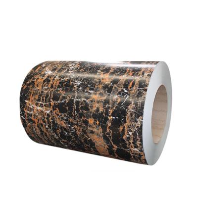 China Making pipes ppgi color coated steel coil sheet ppgi gi galvanized steel plate marble and other color Shandong ESB for sale