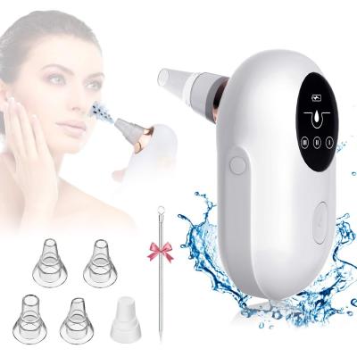 China Replaceable Acne Treatment Manufacturer Price 5 Suction Heads Acne Treatment Vacuum Blackhead Remover for sale