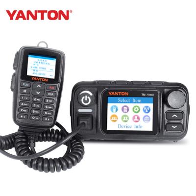 China 4G LTE Dual Mode POC Analog Dual Band Mobile Radio No Distance Limited TM-7700D TM-7700D for sale