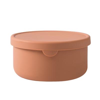 China Portable Silicone Household Hot Selling Food Grade Freshness Storage Amazon Carry Keep Fresh Lunch Box for sale