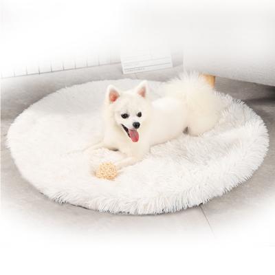 China Wholesale Winter Pet Blanket Four Seasons Pet Nest Mat Soft Plush Dog Cat Warm Mat Breathable for sale