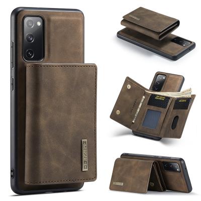 China Shockproof Luxury Premium PU Leather Back Cover Case For Samsung Galaxy S20 FE 5G Plus Ultra Mobile Phone Bags And Cases for sale