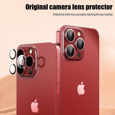 China Protect Mobile Phone Lens Screen Protector Super HD Anti-Shatter Camera Screen Protector For Iphone Camera Protector 3D 9H Tempered Glass Camera Lens Protector for sale