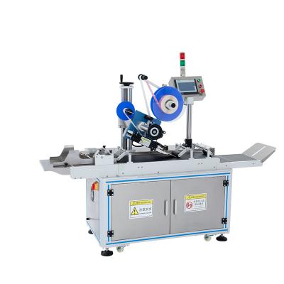 China Food Table Labeling Machine Flat Labeling Machine Flat Label Maker Machine for sale