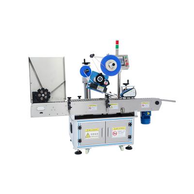 China Food Labeling Machine Manul Machine Flat Label Bottles Automatic Round Bottle Labeling Machine for sale